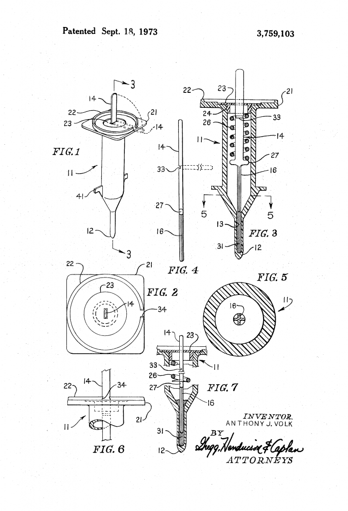 Turkey Pop-up thermometer patent image